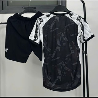 [CÓ IN TÊN] Bộ áo bóng đá trẻ em amax đen xi , đủ size cho bé 18-78kg, chất thun lạnh thoáng mát Top Kid
