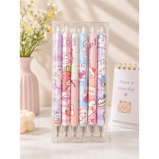 ✨ SET 6 BÚT BI HOẠT HÌNH SIÊU XINH ✨