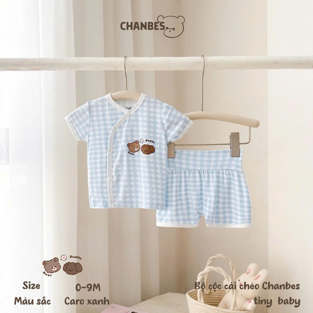 [BC09 Pettit] Bộ Quần Áo Cộc Tay Cho Bé Sơ Sinh 0-9 tháng tuổi, Vải Pettit Mềm mịn, co giãn, thoải mái Cotton bé trai bé