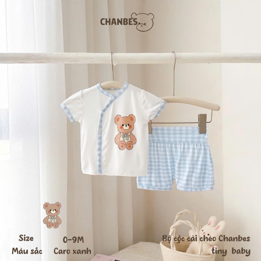 [BC09 Pettit] Bộ Quần Áo Cộc Tay Cho Bé Sơ Sinh 0-9 tháng tuổi, Vải Pettit Mềm mịn, co giãn, thoải mái Cotton bé trai bé