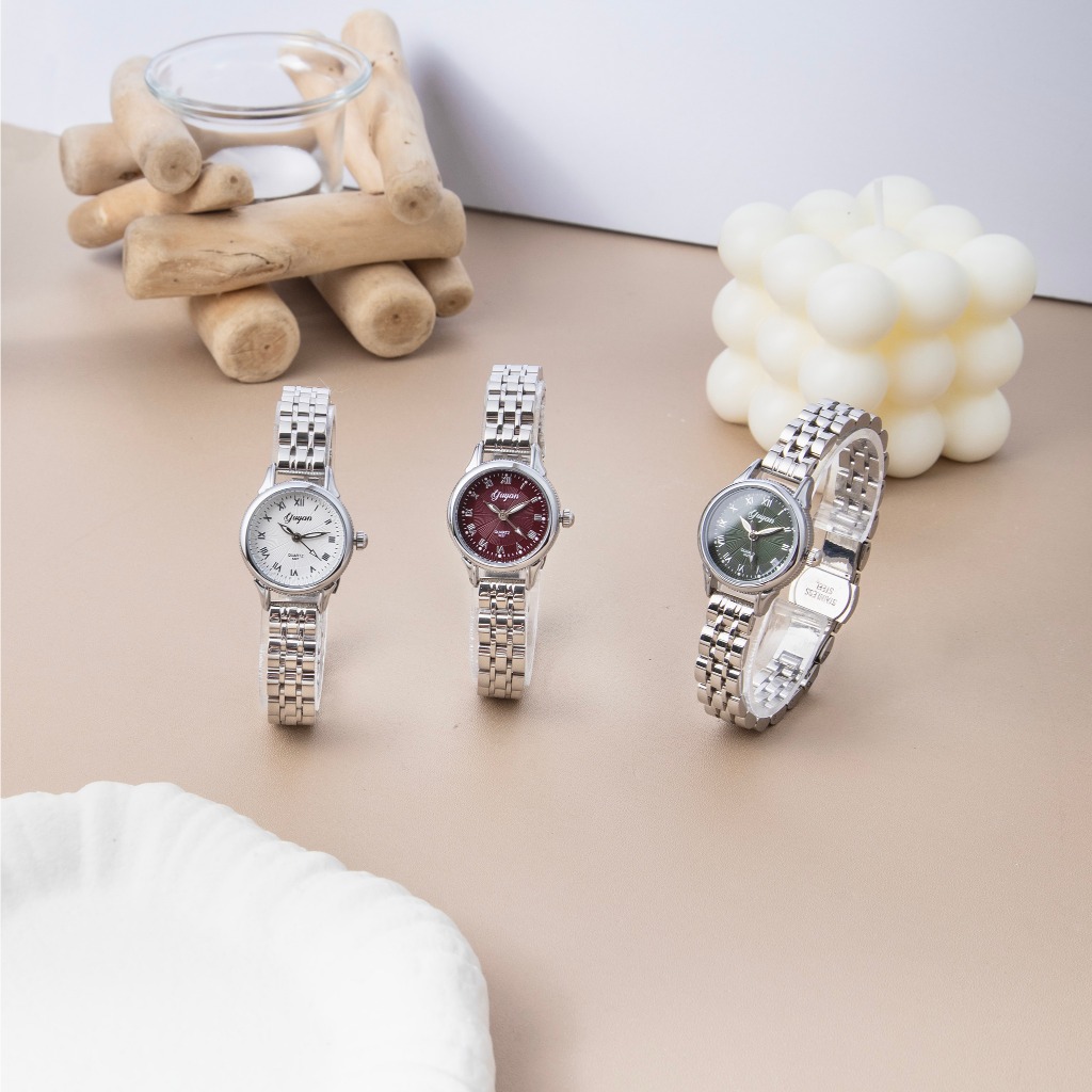 Đồng Hồ Nữ Yuyan 5227L Dây Kim Loại Sang Trọng Cuốn Hút | MOTIC