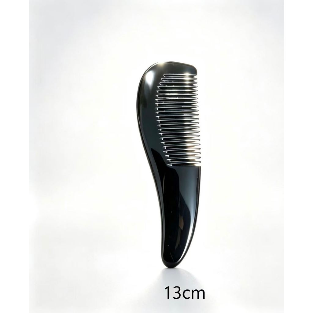 Lược Sừng Bò Châu Phi 13cm Cao Cấp - Lược Sừng Tự Nhiên Chống Tĩnh Điện, Massage Da Đầu, Giảm Gãy Rụng Tóc