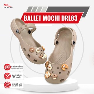 Dép Nữ Ballet REDLEO Mochi – EVA Nhẹ Êm Chống Trơn Trượt Đi Học Đi Chơi DRL98