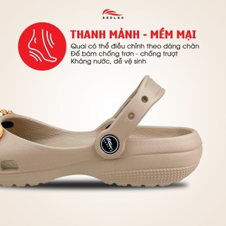 Dép Nữ Ballet REDLEO Mochi – EVA Nhẹ Êm Chống Trơn Trượt Đi Học Đi Chơi DRL98