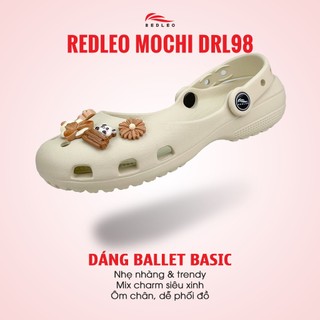 Dép Nữ Ballet REDLEO Mochi – EVA Nhẹ Êm Chống Trơn Trượt Đi Học Đi Chơi DRL98