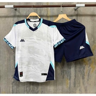 [CÓ IN TÊN] Bộ áo bóng đá trẻ em MK TRĂNG XANH , đủ size cho bé 18-78kg, chấtME lạnh thoáng mát Top Kid