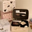 Cốp Đựng Mỹ Phẩm Mini Có Quai Xách Hộp Đựng Đồ Trang Điểm Đựng Skincare Chống Bụi Dung Tích Lớn Đa Năng