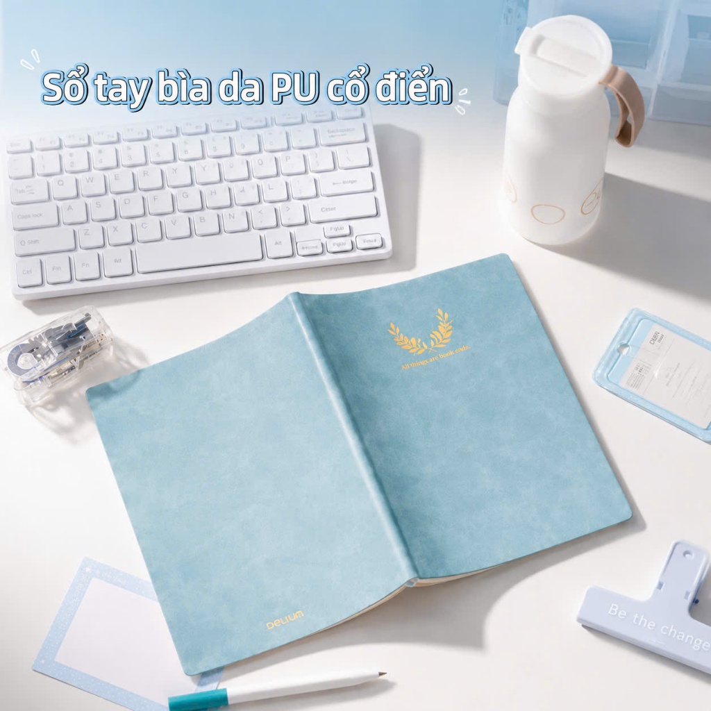 Quà tặng nhân viên mới Deli – Set văn phòng cao cấp, phụ kiện làm việc đẹp, tặng công ty hay bạn bè đều sang