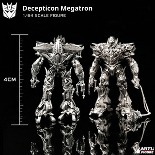 Mô Hình 1:64 Transformer Optimus-Shockwave-Megatron | Nhân vật Autobots & Decepticon Đại chiến Figure 1/64