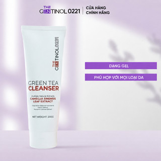 Thegentinol - Sữa Rửa Mặt Green Tea Cleanser 200g