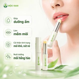 Son dưỡng môi Mộc Nam - Cám gạo chanh leo dưỡng ẩm môi, giảm thâm môi