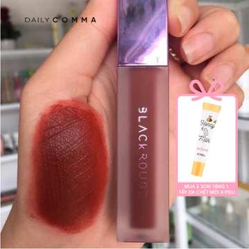 [Chính Ngạch] Son Kem Lì BBIA Black Rouge Full màu nâu đỏ son kem mịn lì đẹp thơm
