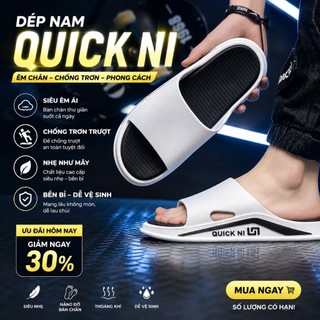 Dép Lê Nam Qucik Ni, Dép Êm Max, Dép Chống Trượt Pro Mã Dp15