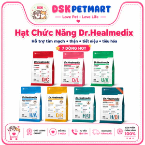 Hạt Cho Chó Dr.Healmedix Hỗ Trợ Đường Ruột - Viêm Da - Tiểu Đường - Sỏi Thận - Gan - Túi 1.5KG