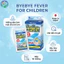 Miếng dán làm mát ByeBye Fever For Children 16 miếng, hỗ trợ làm dịu cảm giác nóng sốt cho bé