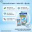 Miếng dán làm mát ByeBye Fever For Children 16 miếng, hỗ trợ làm dịu cảm giác nóng sốt cho bé