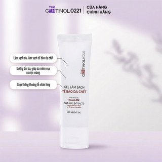 Gel tẩy tế bào chết Thegentinol làm sạch da thông thoáng lỗ chân lông hỗ trợ dưỡng ẩm da mềm mịn sáng khỏe
