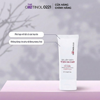Gel tẩy tế bào chết Thegentinol làm sạch da thông thoáng lỗ chân lông hỗ trợ dưỡng ẩm da mềm mịn sáng khỏe