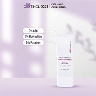 Gel tẩy tế bào chết Thegentinol làm sạch da thông thoáng lỗ chân lông hỗ trợ dưỡng ẩm da mềm mịn sáng khỏe
