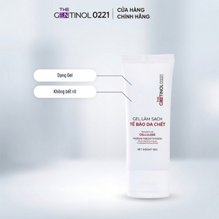 Gel tẩy tế bào chết Thegentinol làm sạch da thông thoáng lỗ chân lông hỗ trợ dưỡng ẩm da mềm mịn sáng khỏe