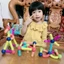 Bộ Đồ Chơi Nam Châm Xếp Hình 3D Cho Bé – Thanh Ghép Từ Tính Sáng Tạo Thông Minh