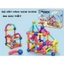 Bộ Đồ Chơi Nam Châm Xếp Hình 3D Cho Bé – Thanh Ghép Từ Tính Sáng Tạo Thông Minh