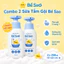 Combo 2 Sữa Tắm Gội Bé Sao Giúp Làm Sạch Da, Làm Mát, Dưỡng Ẩm Da Cho Bé, Giảm Mẩn Ngứa Rôm Sảy