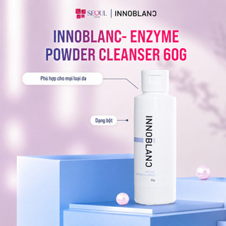 Innoblanc – Enzyme Powder Cleanser 60g | Sữa Rửa Mặt Dạng Bột Làm Sạch Sâu, Dưỡng Ẩm, Phù Hợp Mọi Loại Da