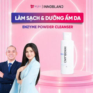 Innoblanc – Enzyme Powder Cleanser 60g | Sữa Rửa Mặt Dạng Bột Làm Sạch Sâu, Dưỡng Ẩm, Phù Hợp Mọi Loại Da