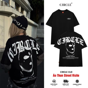 Áo thun Street Visite Circle Unisex cotton cao cấp - CIRCLE CLO