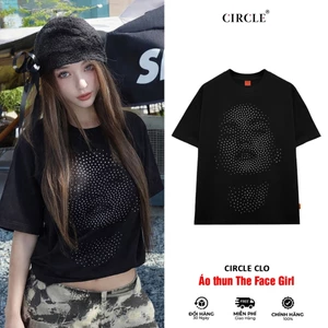 Áo Thun The Face Girl Circle Unisex cotton cao cấp - CIRCLE CLO