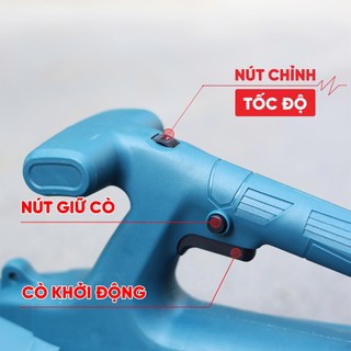 Máy Thổi Lá Bossun BS-TL3800W Chuyên Thổi Lá, Rác, Bụi 6 tốc độ 12 Cánh Kèm 2 Ống Thổi