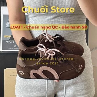 Giày thời trang nữ da PU tổng hợp dệt vải đế cao su dễ phối đồ hiện đại cá tính năng động