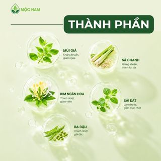 Nước tắm thảo dược mùi già Mộc Nam - Xông tắm thư giãn, tẩy uế, xả xui, sạch da & thơm lâu (250ml)