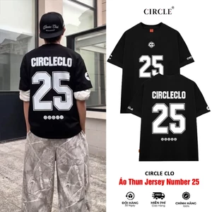 Áo thun Jersey Number 25 Unisex cotton cao cấp - CIRCLE CLO