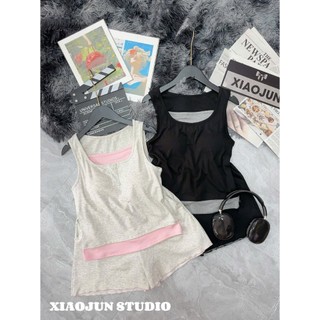 PHẠM THÙY SHOP: SET BỘ ÁO HAI DÂY PHỐI NGỰC MIX QUẦN SHORT ẢNH THẬT