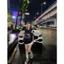 Áo thun New Era áo thun lưới Kitty đen phong cách Hàn Quốc Unisex Nam/Nữ