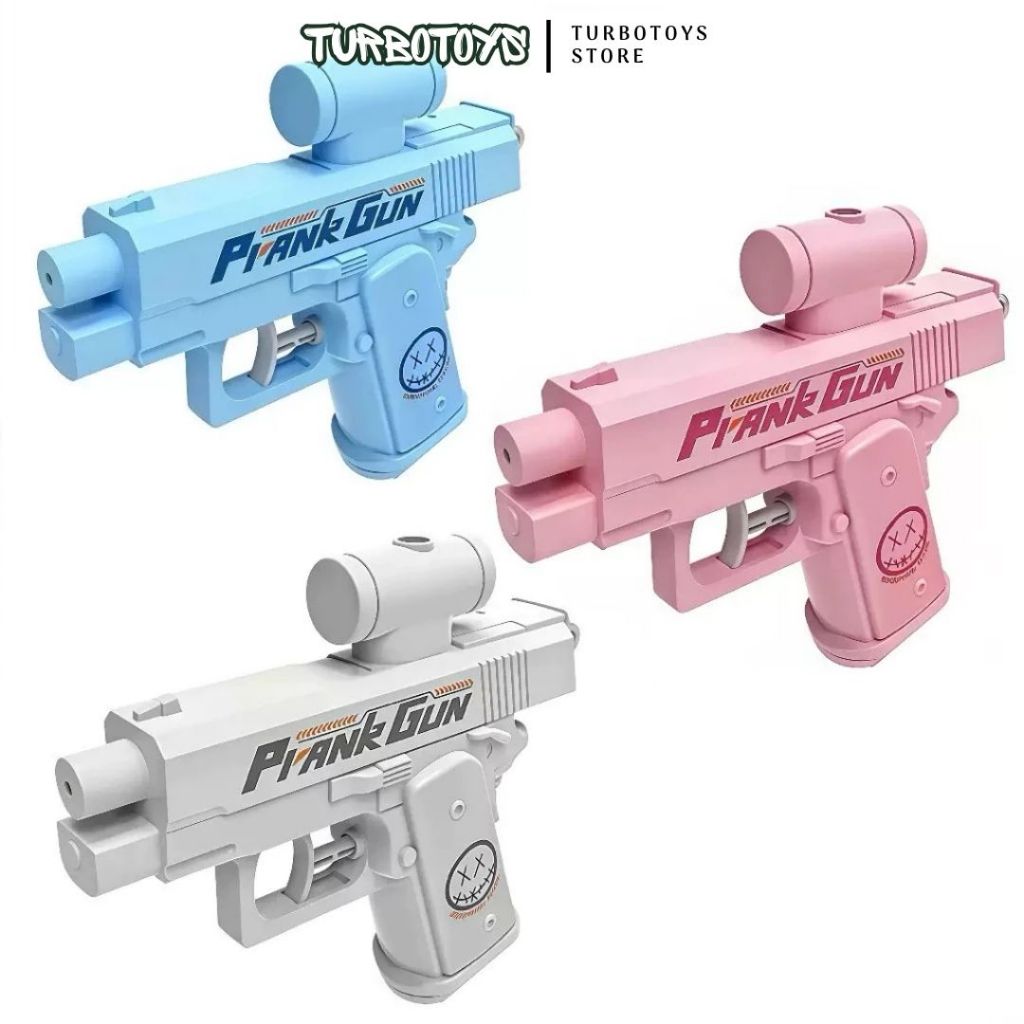 Đồ chơi súng phun nước hai chiều prank gun, đồ chơi mùa hè vui nhộn giảm stress cho bé trai gái, Turbotoys