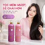Combo Dầu Gội Xả Collagen 1000ml Phục Hồi Tóc Khô Xơ, Giảm Bết Nhờn, Dưỡng Tóc Mềm Mượt Bóng Khỏe