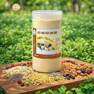 500gr Bột ngũ cốc dinh dưỡng rang xay sẵn, thơm ngon, sánh mịn - nhà Hạnh Phúc - Thức Ăn - Food ngũ cốc