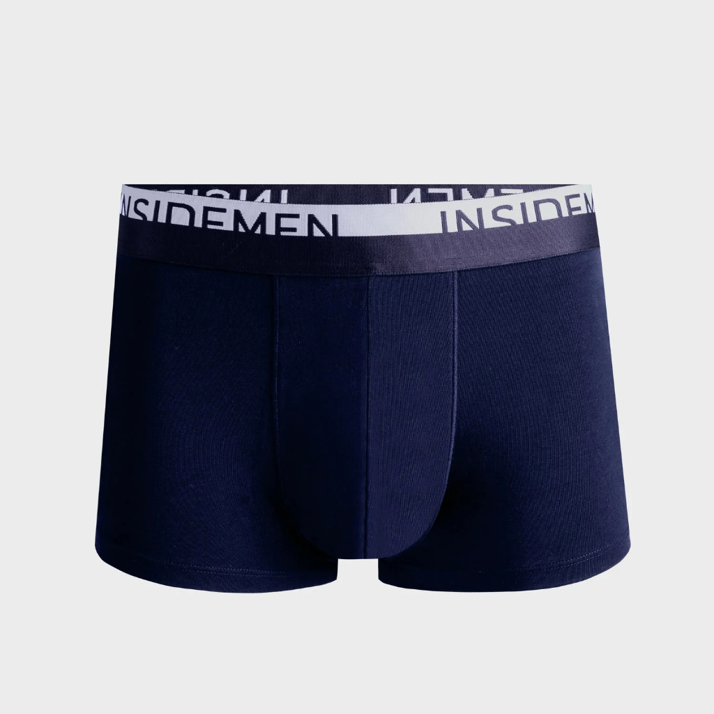 Quần lót nam boxer INSIDEMEN chất liệu cotton mềm mại thoáng mát, co giãn IBX052