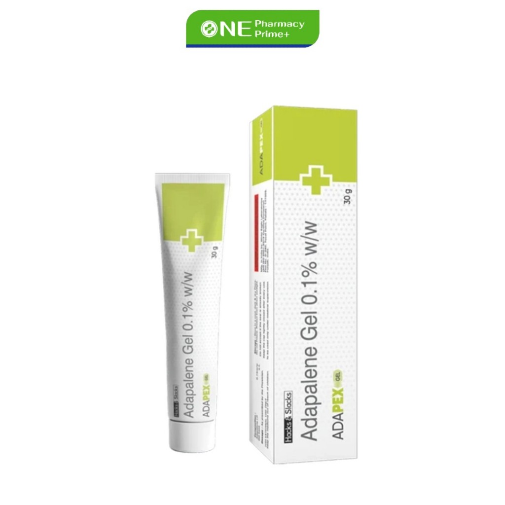 Kem Giảm Mụn Adapalene Gel USP 0.1% 30g Hỗ Trợ Giảm Mụn Mủ Mụn Bọc Chăm Sóc Da