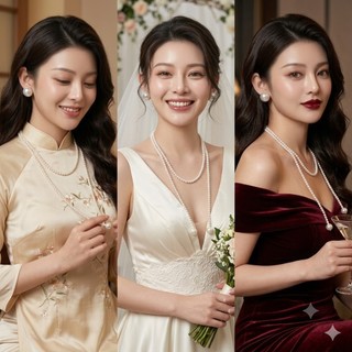 [ DAISYN ] N436 dây chuyền mang áo dài , vòng cổ , dây chuyền hạt Ngọc hạt trai 6mm dài cá tính cho nữ