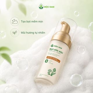 Sữa rửa mặt tạo bọt linh chi Actiso Mộc Nam - Làm sạch sâu, dịu nhẹ, duy trì độ ẩm tự nhiên (150ml)