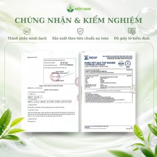 Sữa rửa mặt tạo bọt linh chi Actiso Mộc Nam - Làm sạch sâu, dịu nhẹ, duy trì độ ẩm tự nhiên (150ml)