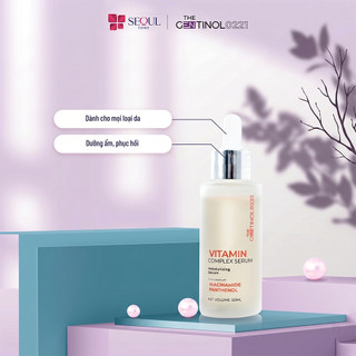 Serum Tái Tạo Da Vitamin Complex dưỡng ẩm sáng da hỗ trợ đều màu da 50ml