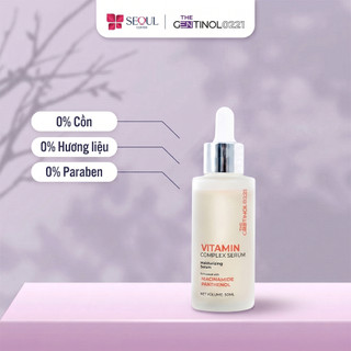 Serum Tái Tạo Da Vitamin Complex dưỡng ẩm sáng da hỗ trợ đều màu da 50ml
