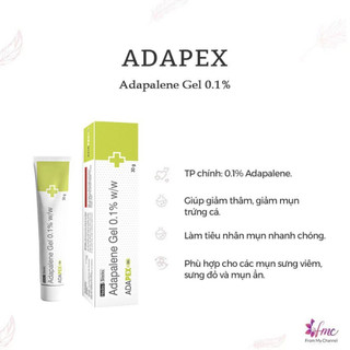 Kem Chấm Mụn Gel USP 0,1% w/w 30g Giảm Mụn Mờ Thâm An Toàn Hiệu Quả Chính Hãng