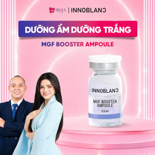 Innoblanc – MGF Booster Ampoule 5.5ml | Dưỡng Ẩm, Dưỡng Trắng, Mờ Thâm, Tái Tạo Da Sẹo Rỗ & Lão Hóa