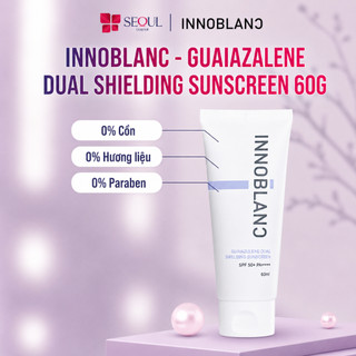 Kem Chống Nắng Vật Lý – Dưỡng Ẩm & Chống Oxy Hóa | Innoblanc – Guaiazulene Dual Shielding Sunscreen